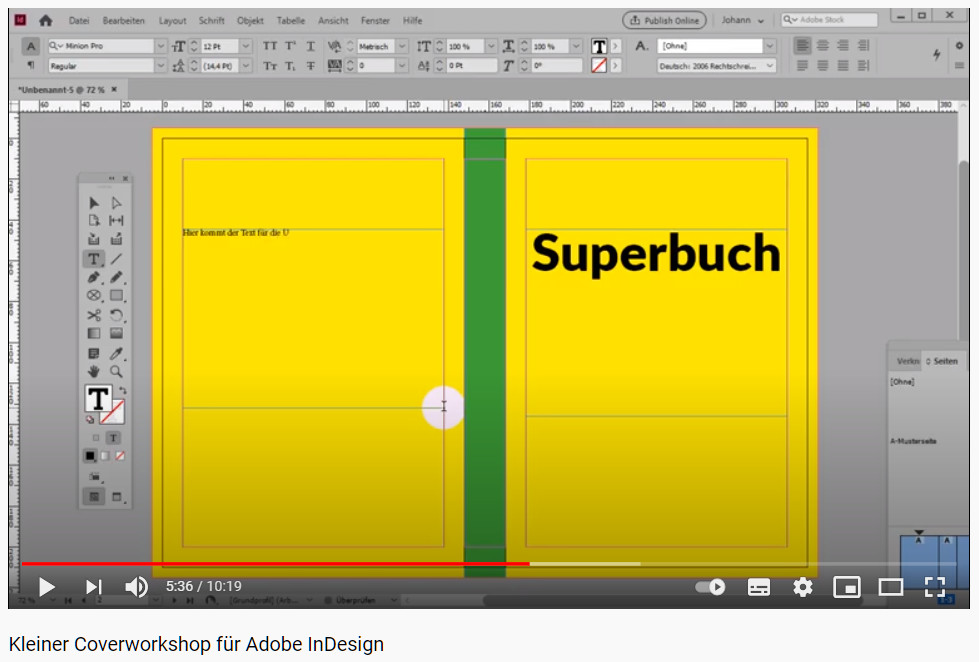 Kleiner für Adobe InDesign am Beispiel eines
